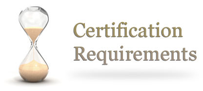 Certification Requirements