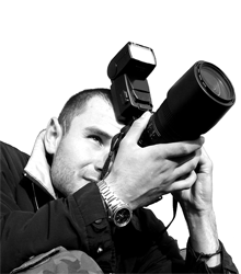 Man holding camera